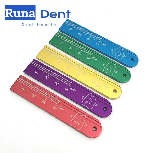 Dental Span Measure Scale Endo Rulers Aluminium Endodontic Finger Rulers High Quality Dentist Tools Materials on Productcaster.