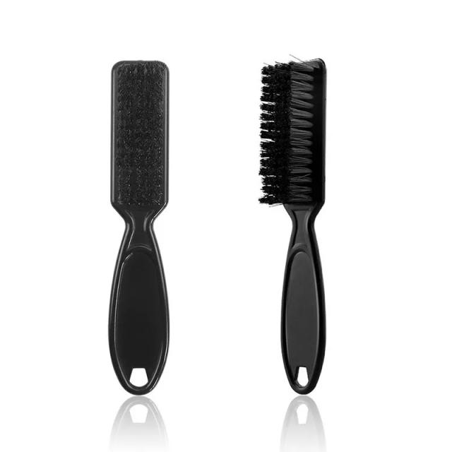 Professional Beard Brush Men Women Comb Scissors Cleaning Brush Salon Hair Sweep Barber Tool Hair Styling Accessories on Productcaster.