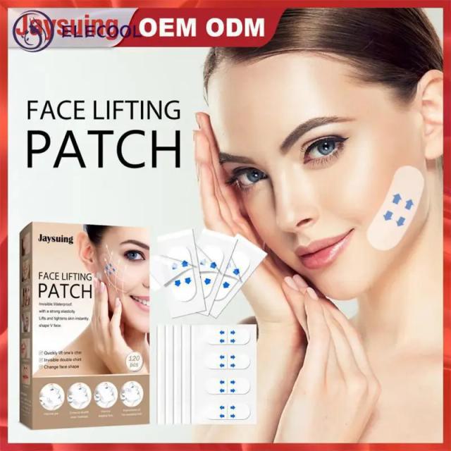 Thin Face Stickers Fast Lift Up Facial Line Wrinkle Sagging Skin Invisible Breathable V-Shape Lifting Tighten Chin on Productcaster.