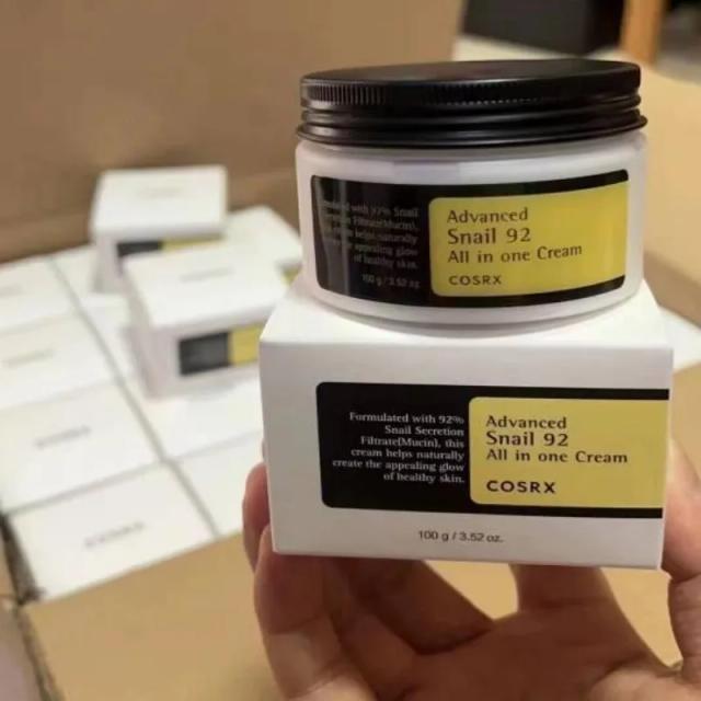 100g Advanced Snail Mucin 92% Snail Secretion Filtrate Power Repair All In One Cream Brightening Facial Cream Korean Skincare on Productcaster.