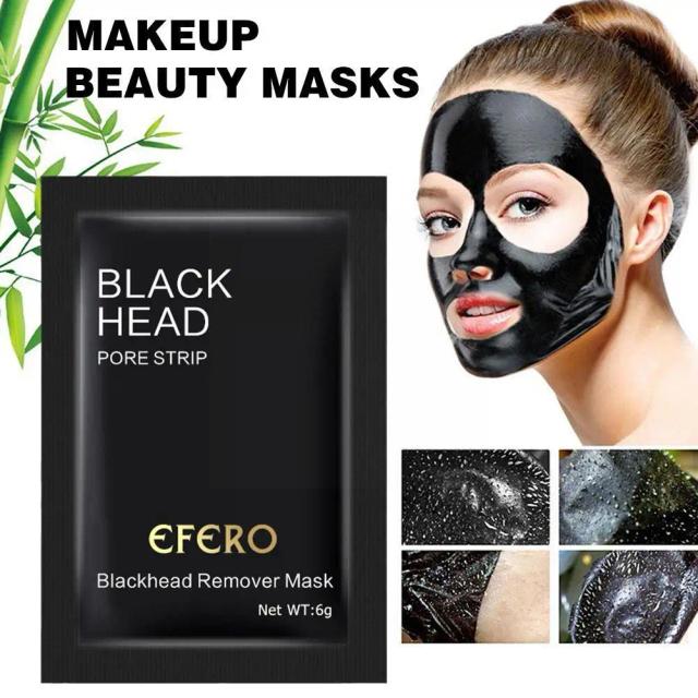 Blackhead Remover Nose Mask Mineral Mud Clean Remover Deep Skin Black Mask Shrink Acne Care Mask Pore Cleansing Peeling Nos L5D1 on Productcaster.