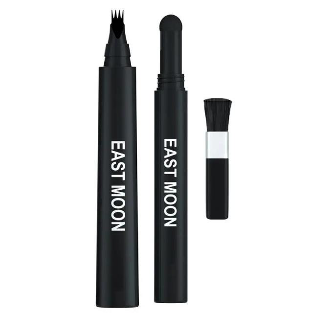 Beard Pencil Filler For Men Waterproof 4 Tip Beard Styling Pen Kit With Brush Long Lasting Sweat Proof Mens Facial Care Products on Productcaster.