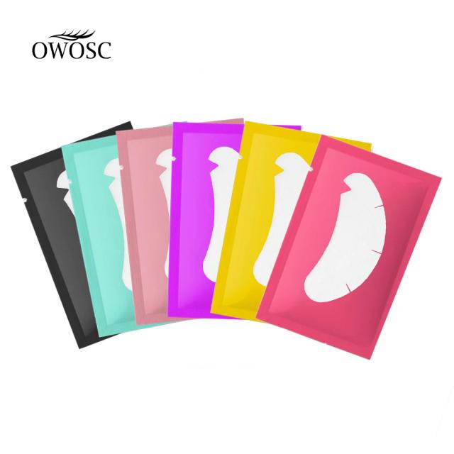 20/50PCS Wholesale Hydrogel Gel Eye Patches for Eyelash Extension V shaped Eyepads Eyelash patch Lash Extension Mask Eyepad Make on Productcaster.