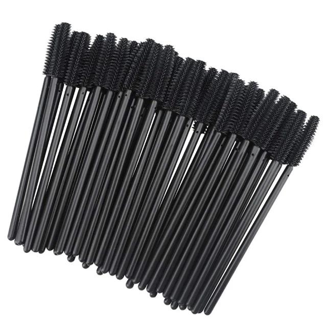 5/25pcs Disposable Silicone Eyelash Mascara Brushes Wands Applicator Eyebrow Brush Makeup Tool Kit Set Beauty Supplies on Productcaster.