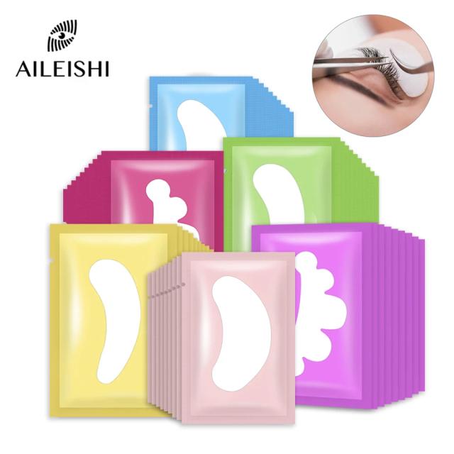 50Pairs/Lots Eye Patches Eyelash Extension Under Eye Pads Makeup Eyelash Patches Tip Stickers Pads For Eyelash Extension Makeup on Productcaster.