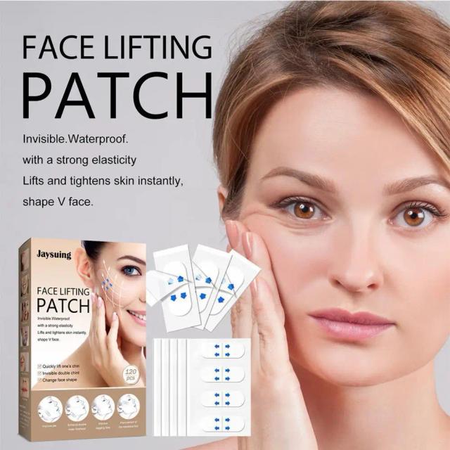 V-shaped Face Lifter Invisible Stickers V-Shape Face Skin Up Chin Facial Face Fast Line Tape Lift Wrinkle Adhesive Sagging P8R0 on Productcaster.