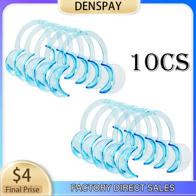 1/10Pcs Dental Teeth Whitening C Shape Intraoral Cheek Lip Opener Orthodontic Teeth Mouth Opener on Productcaster.