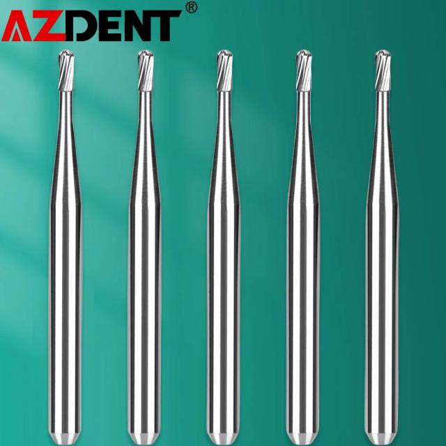 10pcs/Pack FG-330 Dental Tungsten Carbide Bur Drill Round Type For High Speed Handpiece Dia.1.6mm on Productcaster.