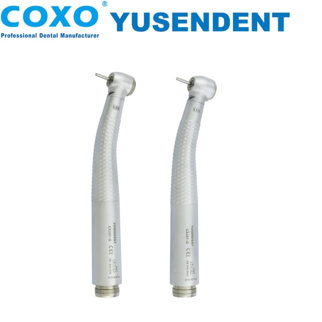 COXO Dental LED CX207-GW-SP/TP Turbine Coupling Fiber Optic High Speed Handpiece on Productcaster.