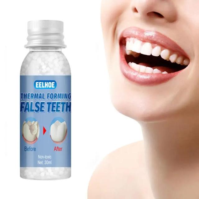 Temporary Tooth Repair Beads Waterproof Glue Dentist Tooth Filling Hole Filler Fix Kit Gap Filling Teeth Glue Role-Playing DIY on Productcaster.