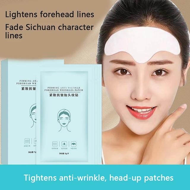 Anti-wrinkle Forehead Line Removal Gel Patch Firming Mask Frown Treatment Stickers Anti-aging Moisturizng Face Skin Care on Productcaster.