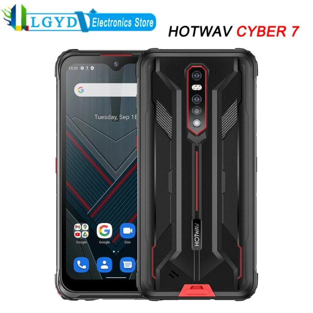 HOTWAV CYBER 7 Rugged Phone 8GB RAM 128GB ROM Night Vision Camera Android Dimensity 700 MTK6833 Octa Core 5G Network 8280mAh NFC on Productcaster.