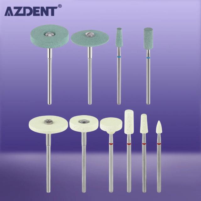 AZDENT Dental Lab Ceramic Diamond Grinder Polisher for Zirconia Porcelain Polishing Grinding Precisely Finishing Dentistry Tools on Productcaster.