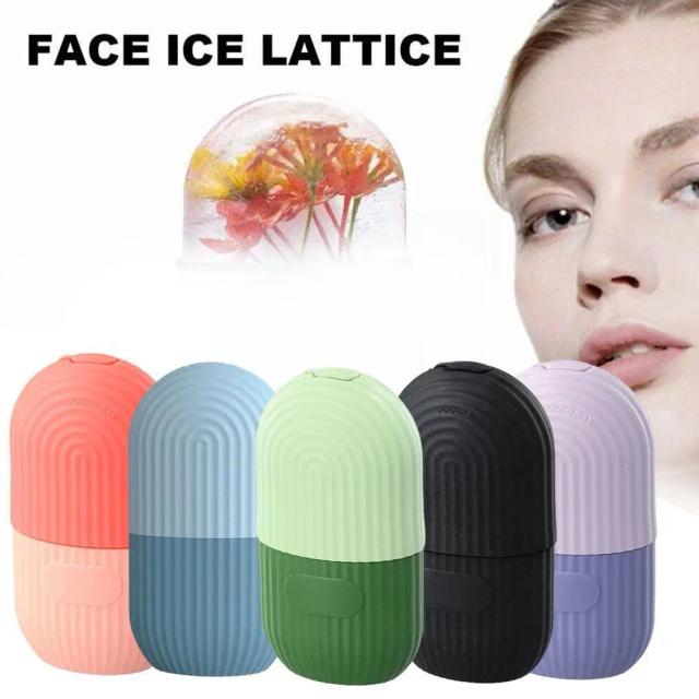 Facial Ice Cube Mold Silicone Freezing Swelling Face Oven Mould Skin Moisturizing Massager Care Washable Icing Health Z4C7 on Productcaster.