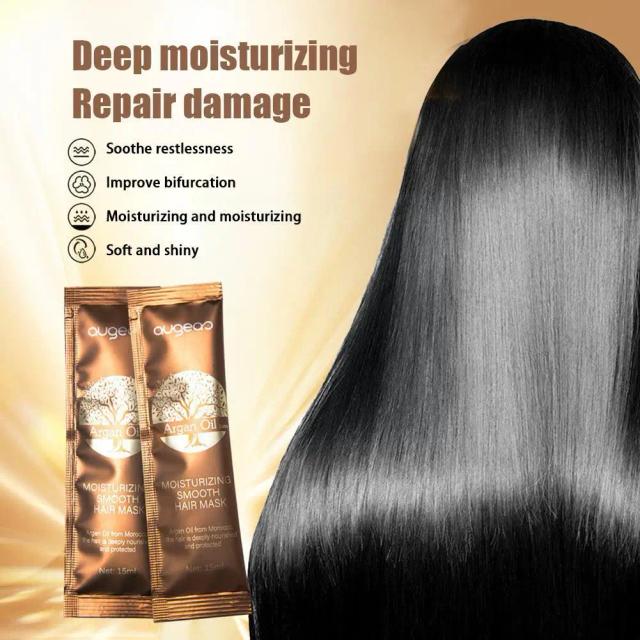 Protein Hair Mask Keratin Damage Repair Frizz Dry Smoothing Cream Hair Moisturizing Care Shiny Product Treatment Straighten R3U1 on Productcaster.