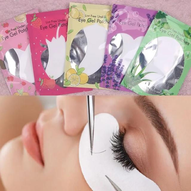 25pairs =50pcs V Shaped Eyelashes Patches Hydrogel Gel Eye Patches False Eyelashes Extension Under Eye Pads Women Make Up Tools on Productcaster.