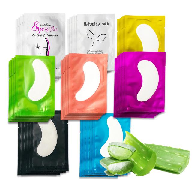 20/50 Pairs Comango 100% Natural Eyelash Extension Under Eye Gel Pads Patches Kit Collagen Hydrogel Eye Patches Eyelash on Productcaster.