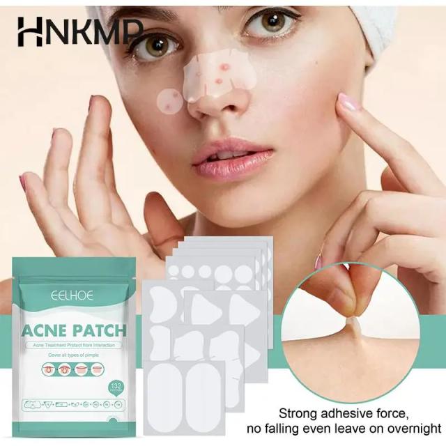 132pcs/Set Acne Acne Patch Large Small Size Acne Patch Hydrocolloid Bandage For Acne Skin Lift Blemish Remover Skin Care Tools on Productcaster.