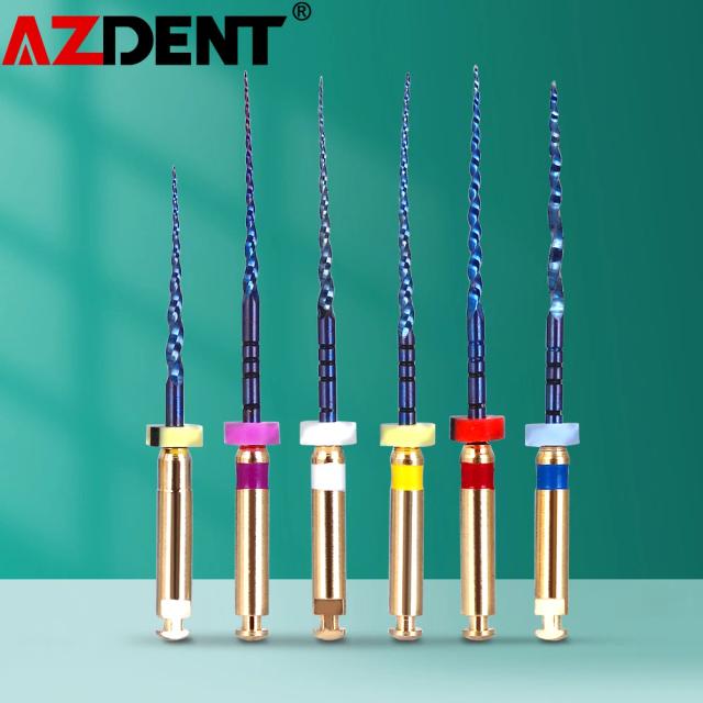 6pcs/Pack 25mm SX Dental Files Root Canal Use Rotary Heat Activated Endodontic on Productcaster.