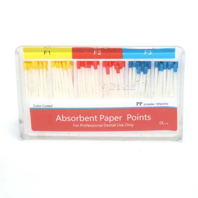 1Pack Dental Absorbent Paper Points F1 F2 F3 Assorted Dentists Consumbles Endodontic Materials on Productcaster.