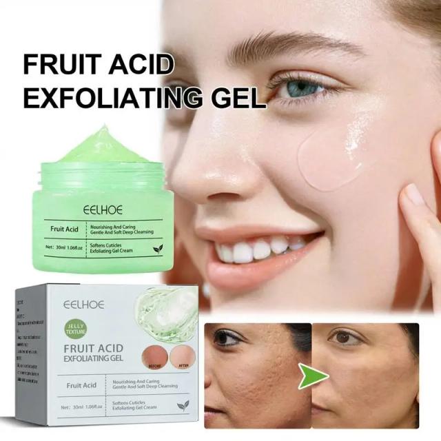 Face Peeling Gel Whiten Moisturizing Exfoliating Cream 30ml Deep Clean Acne Blackhead Remover Nourishing Repair Scrubs Skin Care on Productcaster.