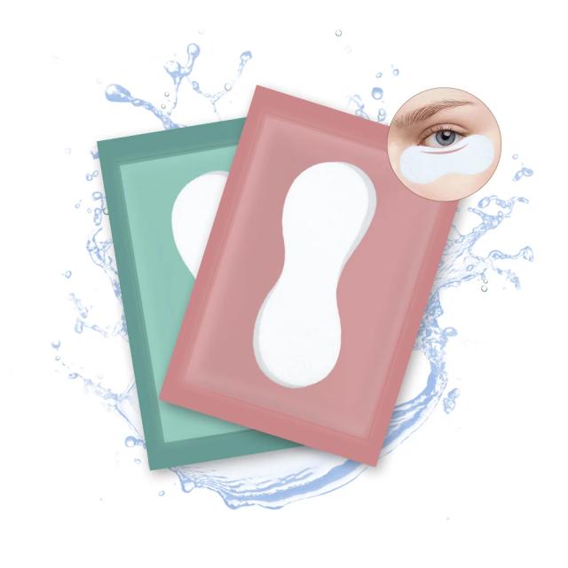 50pairs New Gourd Shape Eyelash Patches Hydrogel Gel Eye Pads Eyelash Extension Tips Stickers Under Eye Pads Makeup Application on Productcaster.