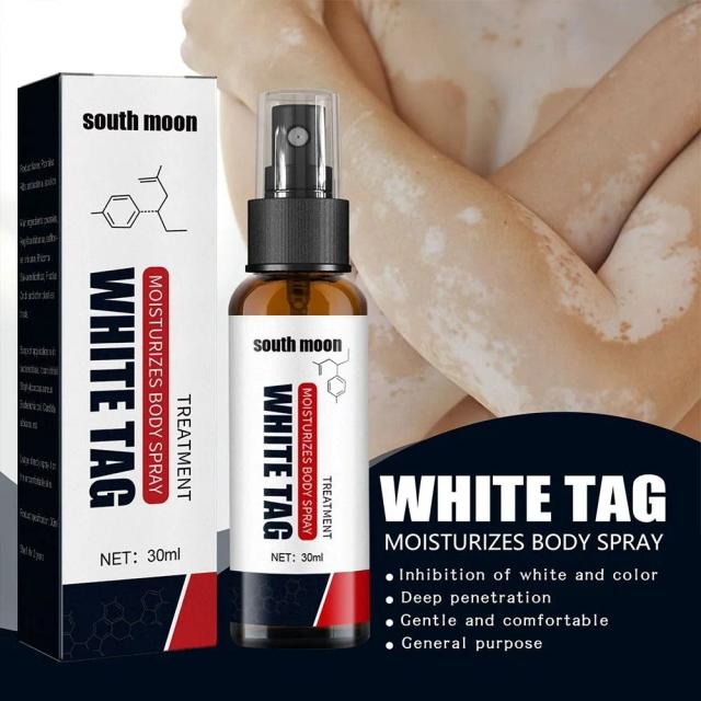 Effective Body Care Moisturizing External Reduces White Spots Leukoplakia Disease Vitiligo White Tag Treatment Spray on Productcaster.