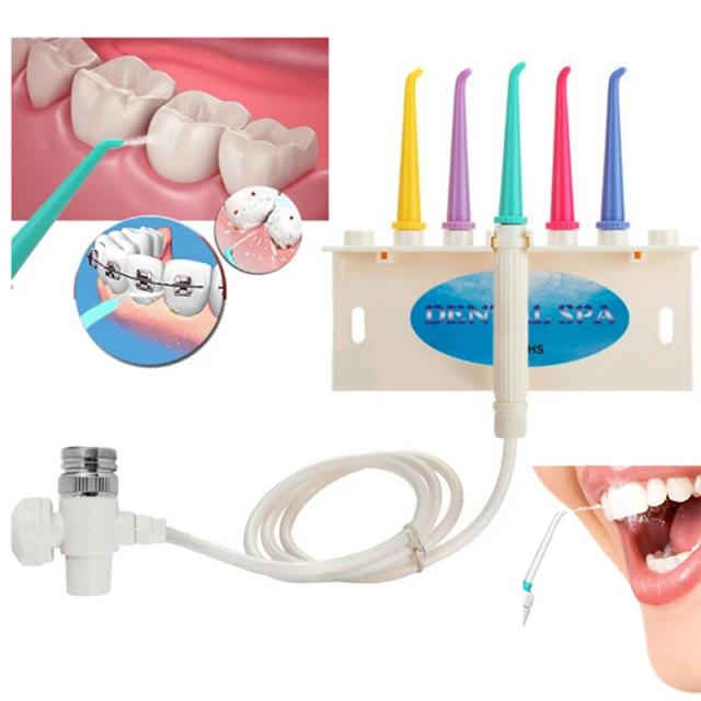 1Set Oral Irrigator Gum SPA Dental Water Jet Flosser Teeth Flossing Toothbrush Sets on Productcaster.