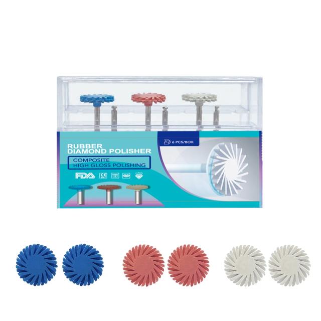 Denspay Dental Composite Resin Polishing Disc Kit Composite Resin Self-Glazed Polishing Disc Wheel For Tooth Whitening Materials on Productcaster.