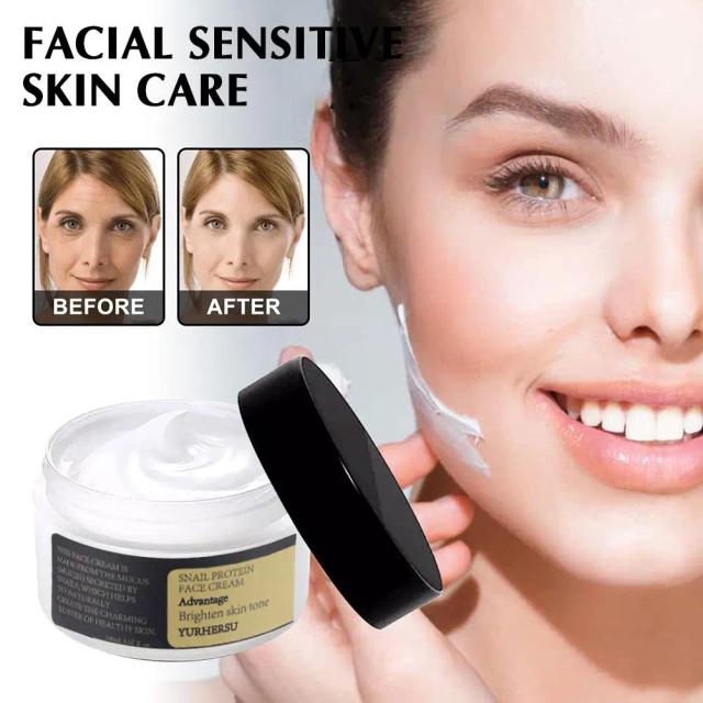 Snail Face Cream Collagen Acid Moisturizer Anti Wrinkle Cream Facial Nourishing Aging Skin Treatment Acne Serum Sensitive C A7B6 on Productcaster.