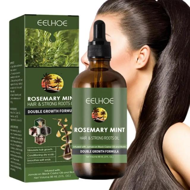 Rosemary Hair Care Essential Oil For Hair Growth Prevent Hair Breakage Anti-frizz Hair Serum Hair Loss Nourish Replenish 88ml on Productcaster.