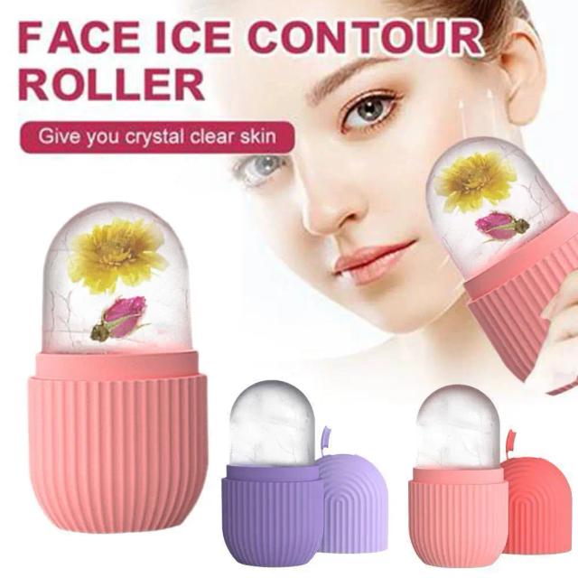 Reusable Icing Cooling Ice Massage Cups Cold Massage Roller Freezable Face Massager For Muscle Cold Therapy Skin Care Tools on Productcaster.