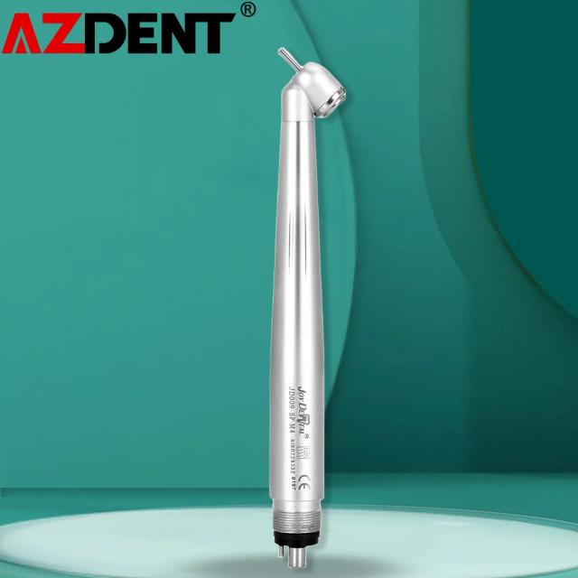 Dental 45 Degree Standard Push Button High Speed 45° Surgical Handpiece Single Way Spray 2 / 4Hole For Block Tooth/Wisdom on Productcaster.