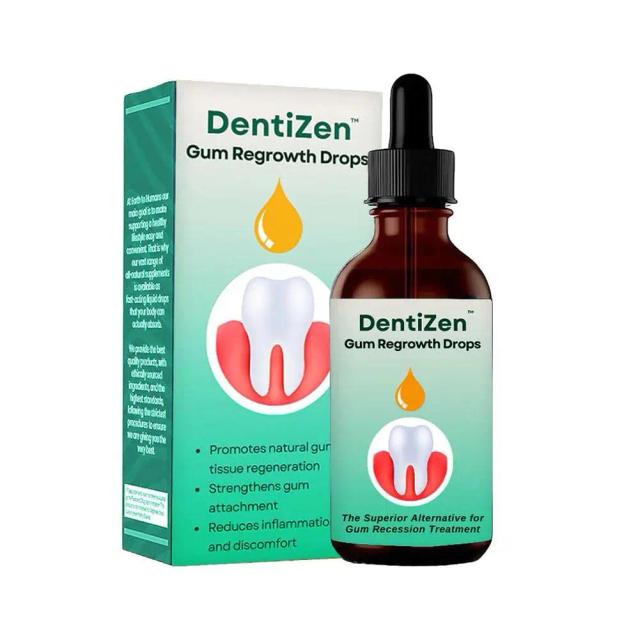 30ml Dentizen Gum Regrowth Drops Relieve Mouth Periodontal Gum Pain Treatment Bad Breat Antibacteria Oral Clean Care on Productcaster.