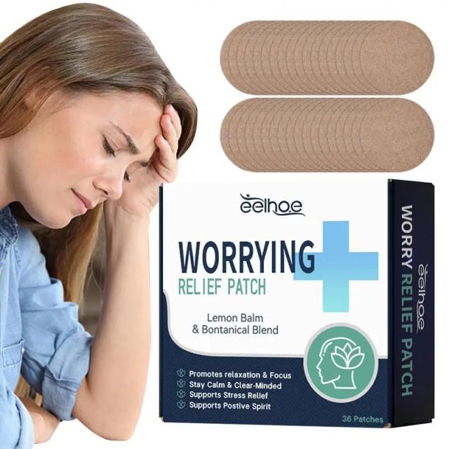 Restore Patch Relaxing Patches 36pcs Stress Relief Natural Patch Bio-Frequency Safe Patches Plant-Based Cruelty-Free Stress on Productcaster.