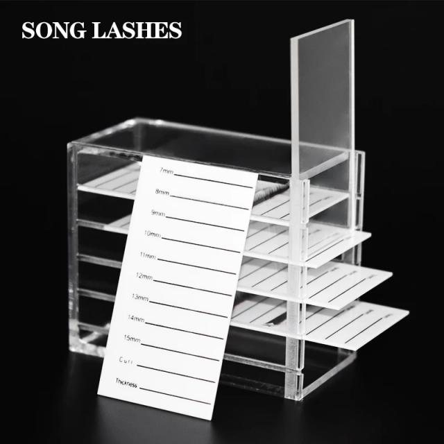 Eyelash Extension Storage Box Eyelash Extension Organizer Acrylic Lash Plate Storage Organizer Holder Eyelash Extension Tools on Productcaster.