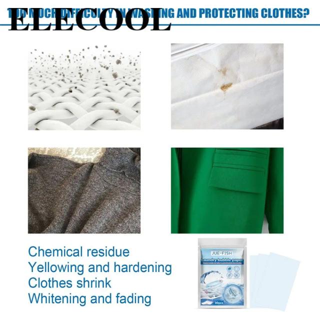 Decontamination Paper Concentrate Laundry Foam Paper Natural Ingredient Laundry Paper Long Lasting Coconut Oil on Productcaster.