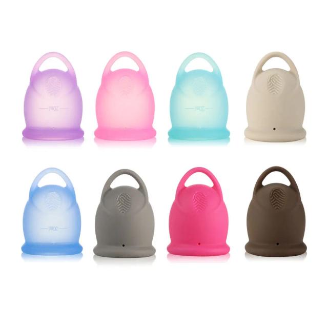 New Silicone Cup Set Women's Menstrual Supplies Available Comfortable Menstrual Collector Menstrual Cup Women's Health Care on Productcaster.