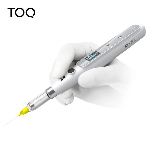 Dental Oral Anesthesia Injector Portable Painless Wireless Local Anesthesia with Operable LCD Display Chargeable & suction back on Productcaster.