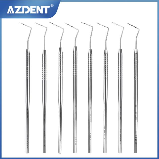 AZDENT 1PC Dental Graduated Periodontal Probe 304 stainless steel Dentist Instrument Endodontic Equipment Probe 16cm with Scale on Productcaster.