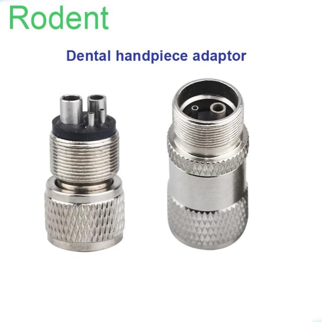 Dental Handpiece Converter Borden B2 To Midwest M4 or 2 To 4 Connector Tubing Adaptor on Productcaster.