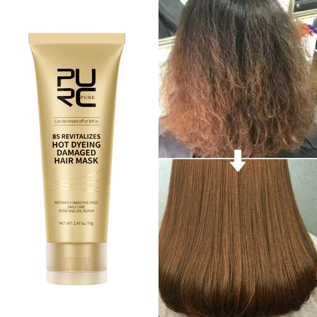 70g Hair Mask Keratin Treatment Smoothing Repair Damage Beauty Amino Acids Protein Shiny Anti Frizz For Hair Care Products on Productcaster.