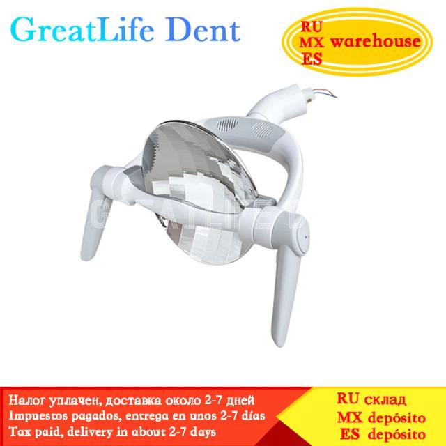 GreatLife Dent New Reflectance Dental Oral Lamp Shadowless Effect Dental Led Lights with Sensor for Dental Unit on Productcaster.