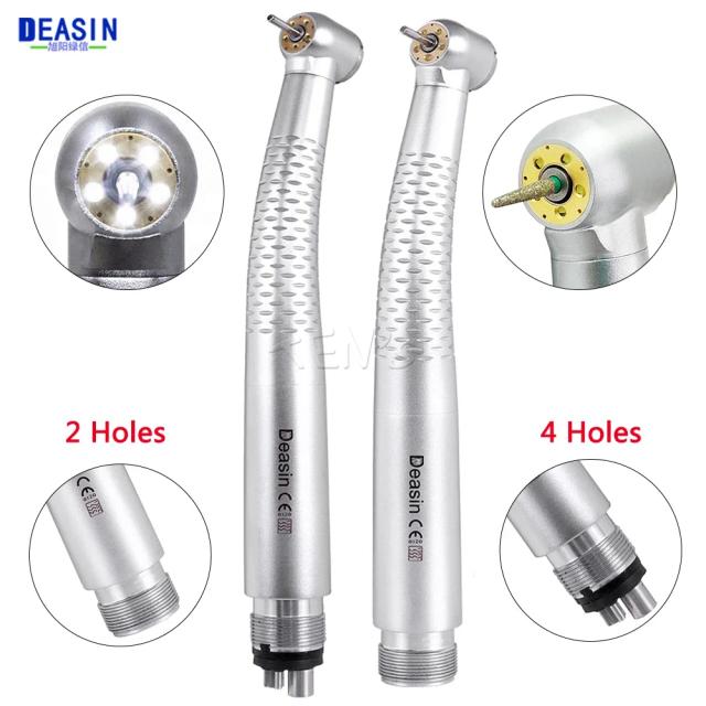 Dental High Speed 5 LED 2holes /4 Hole Handpiece Air Turbina Cartridge Rotor Water Sprays Dentistry Tool on Productcaster.