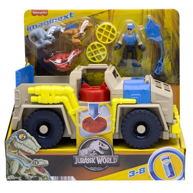 Imaginext Jurassic World Track & Transport Dino Truck on Productcaster.