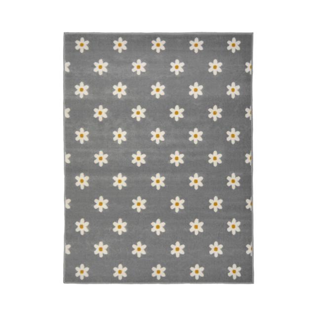 maker Grey Daisy Rug on Productcaster.