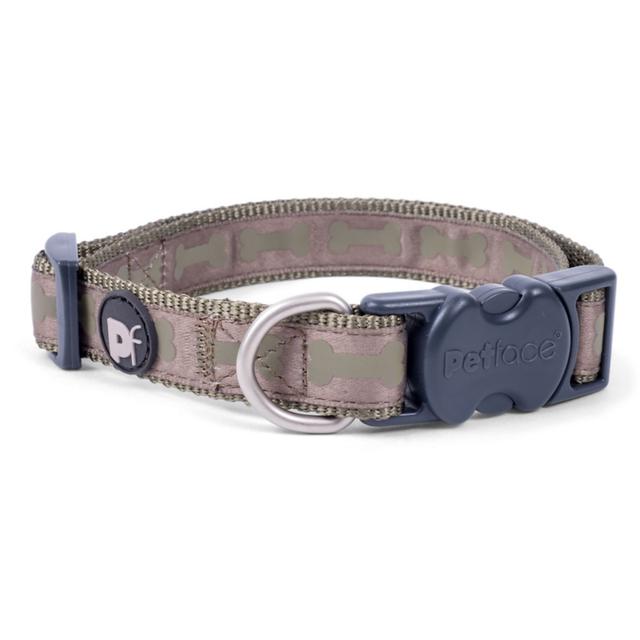 Petface Green Bones Dog Collar on Productcaster.