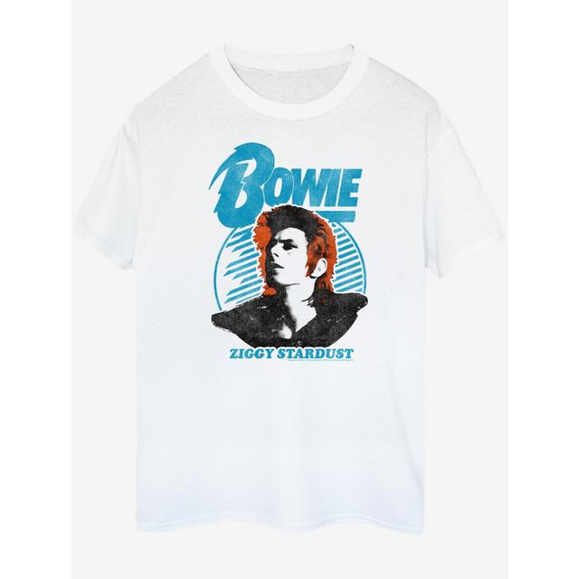 Men's NW2 David Bowie Ziggy Stardust White Printed T-Shirt - Size Xl - White on Productcaster.