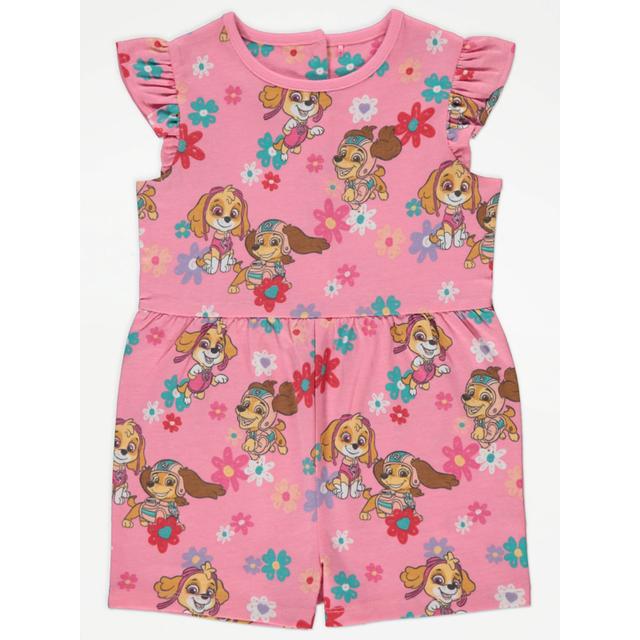 Kids' PAW Patrol Pink Jersey Playsuit on Productcaster.