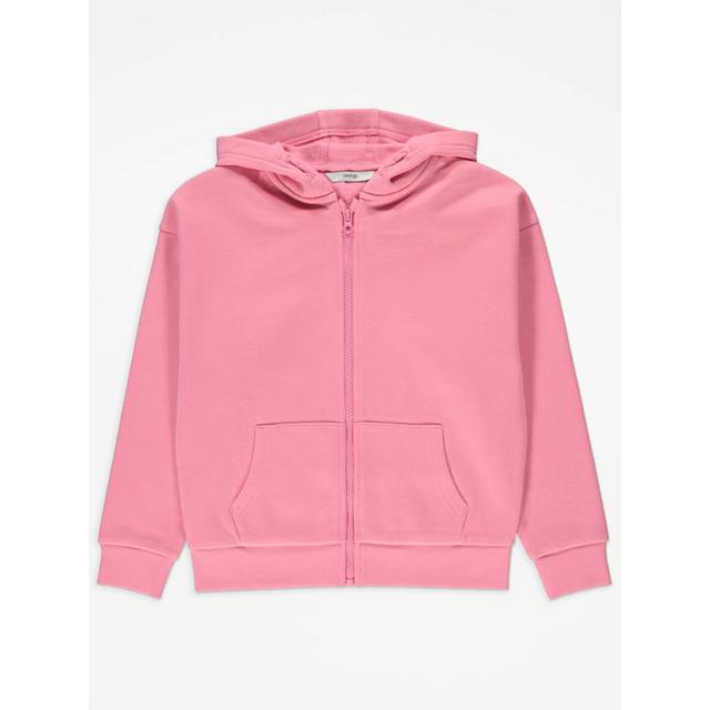 Kids' Pink Zip Up Hoodie on Productcaster.